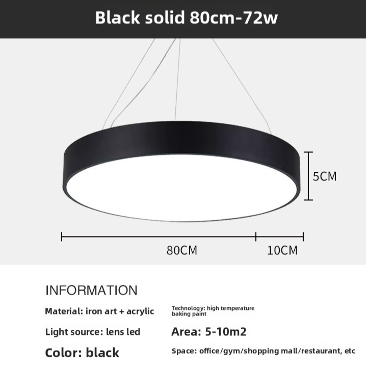 Hexagonal LED Ceiling Light Industrial Style