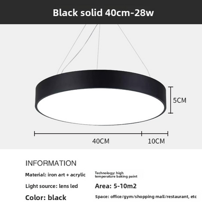 Hexagonal LED Ceiling Light Industrial Style