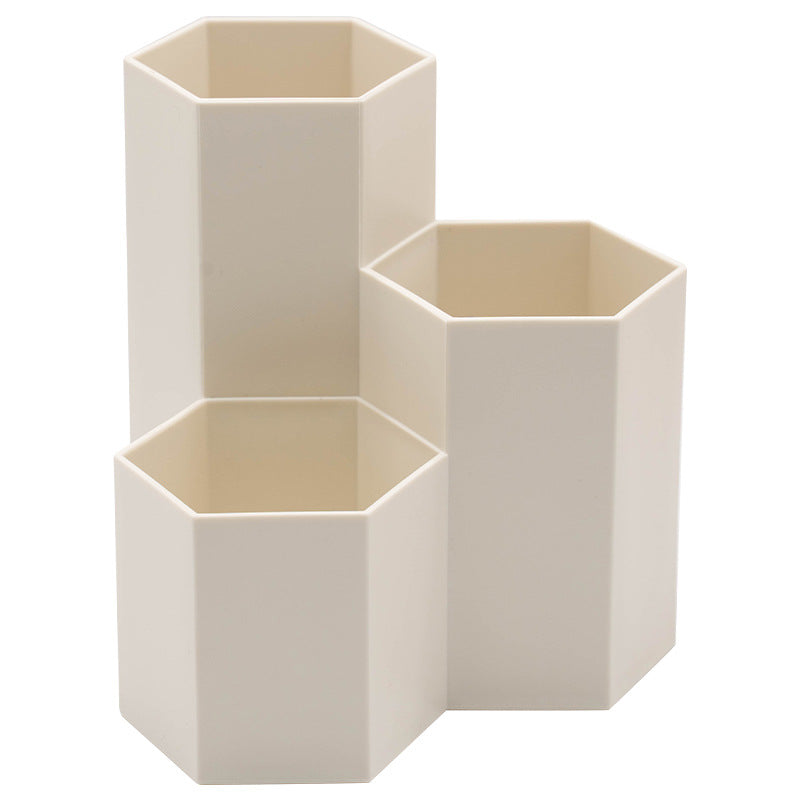 hexagonal pen holder