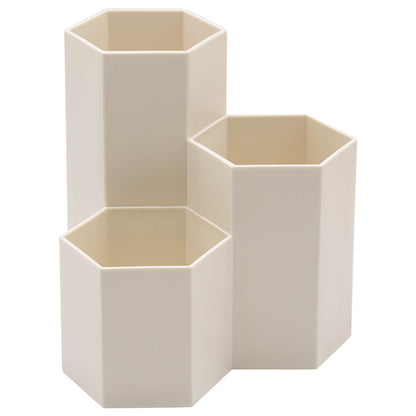 hexagonal pen holder