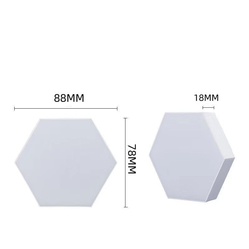 Hexagonal RGB LED Wall Light Smart Bluetooth Wi-Fi Control