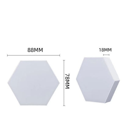 Hexagonal RGB LED Wall Light Smart Bluetooth Wi-Fi Control