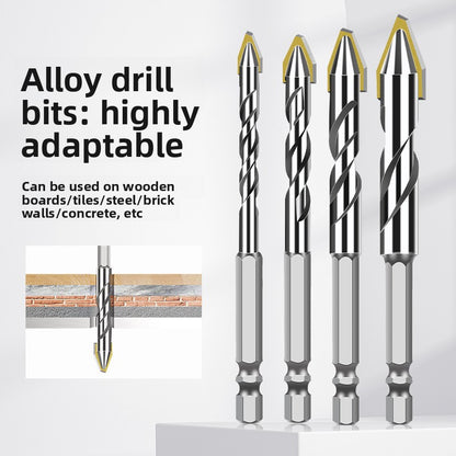 Hexagonal shank eccentric drill