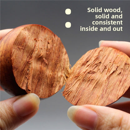 Hexagonal Wood Hand Massage Ball