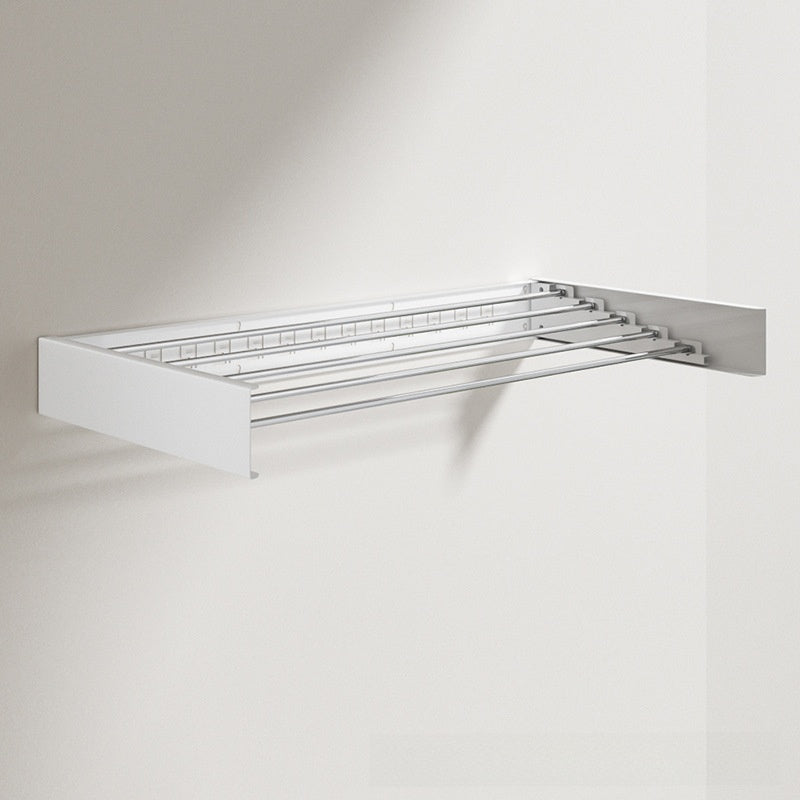 Hidden clothes drying rack