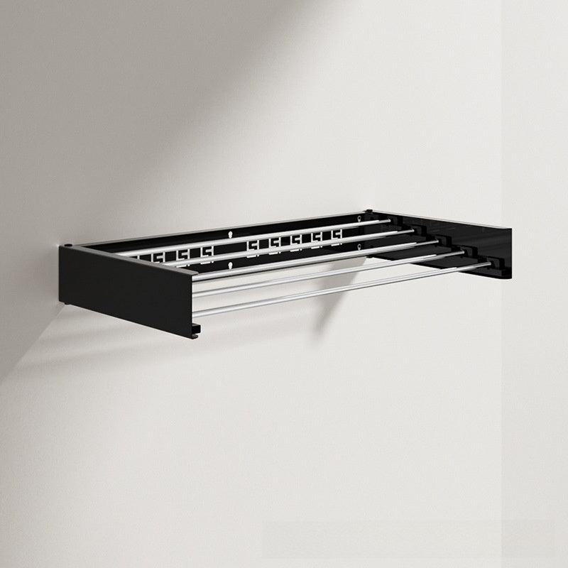 Hidden clothes drying rack
