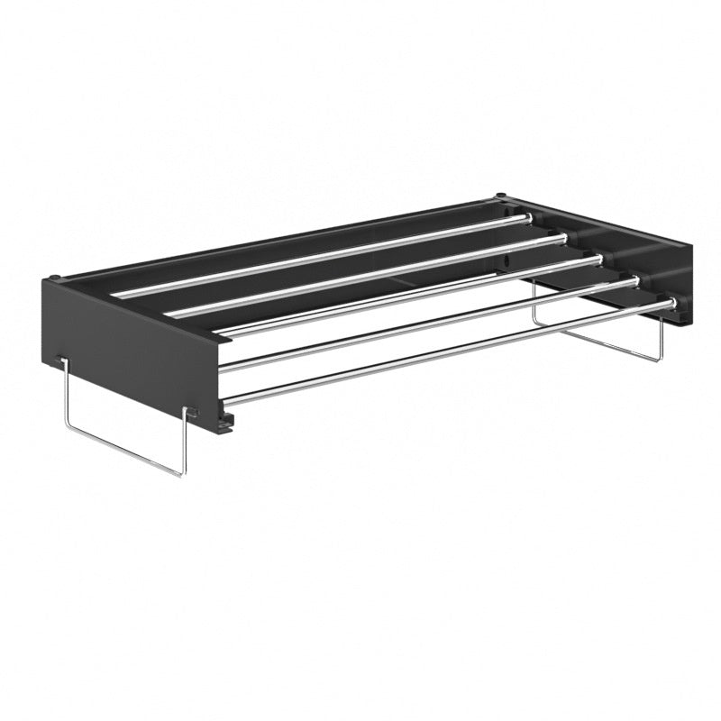Hidden clothes drying rack