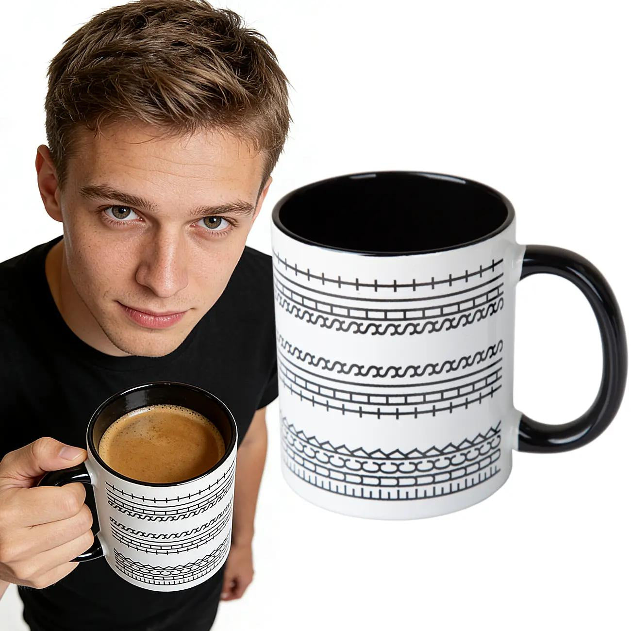 Hidden Message Ceramic Coffee Mug