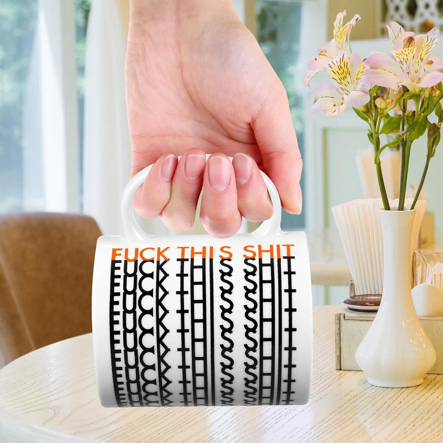 Hidden Message Ceramic Coffee Mug