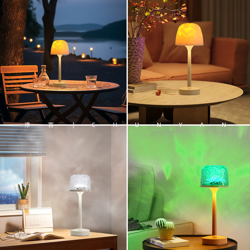 High-Base Ripple Ambient Lamp