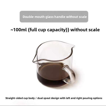 High borosilicate glass baby cup