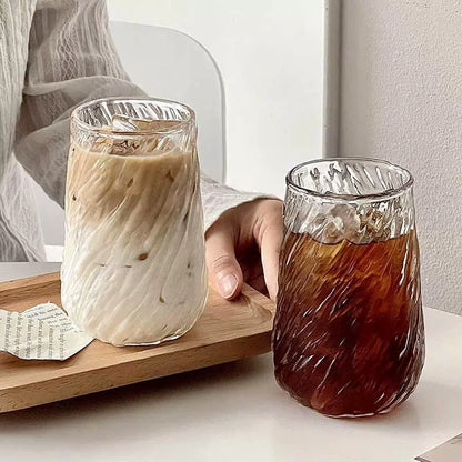 High Borosilicate Glass Coffee Cup with Handle