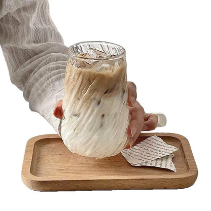 High Borosilicate Glass Coffee Cup with Handle