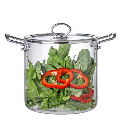 High Borosilicate Glass Pot
