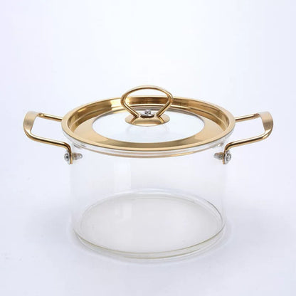 High Borosilicate Glass Pot