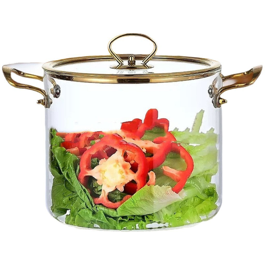 High Borosilicate Glass Pot