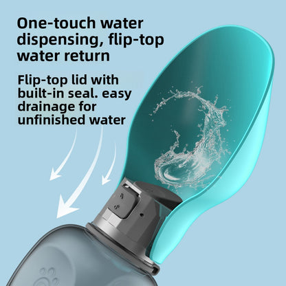 High-Capacity Pet Water Bottle
