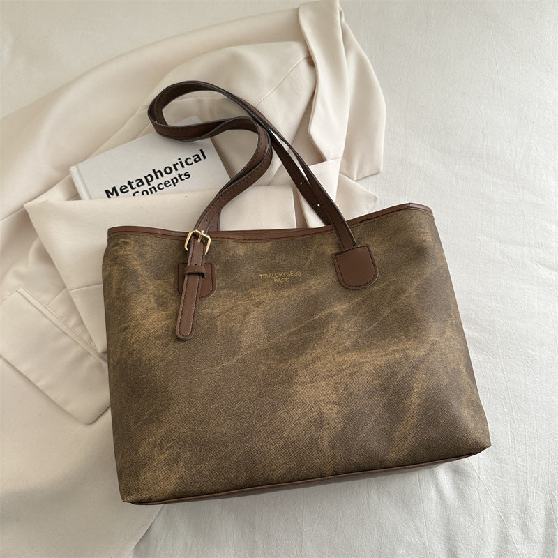 High-class niche commuter bag trendy shoulder bag