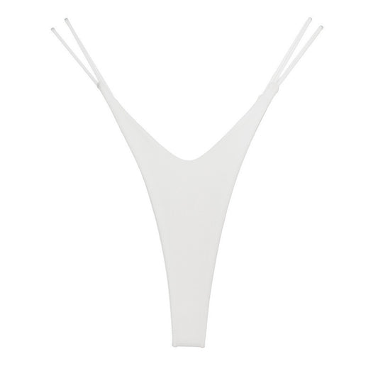 High-cut thong panties