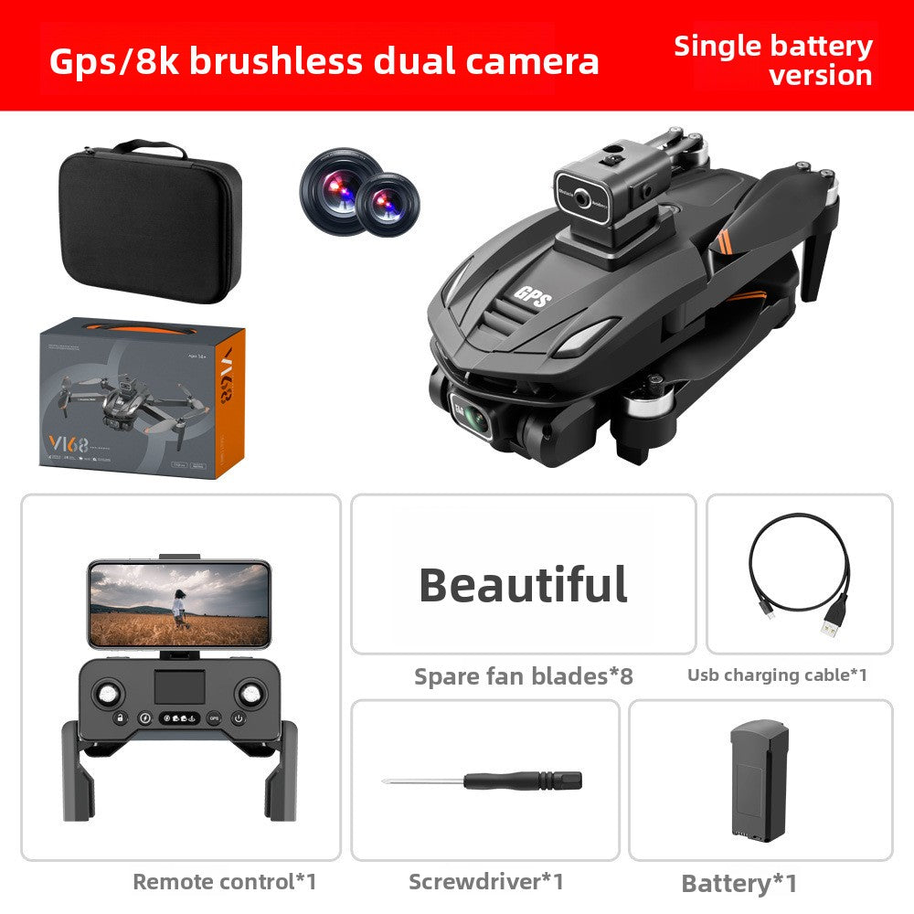 High-definition aerial photography drone