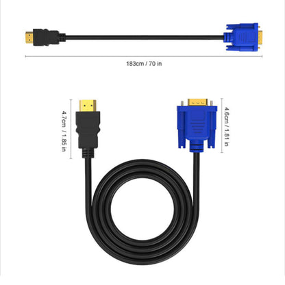 High-definition conversion cable