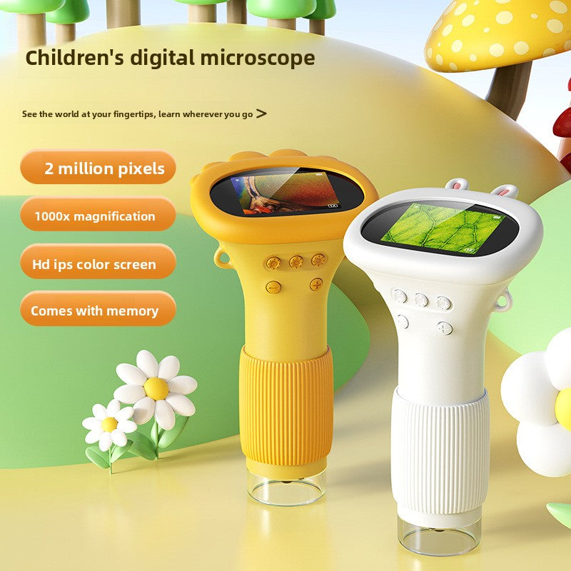High-Definition Imaging Microscope Children's Science and Education Toy