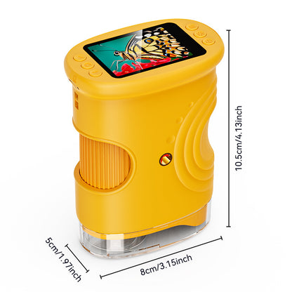 High-Definition Imaging Microscope Children's Science and Education Toy