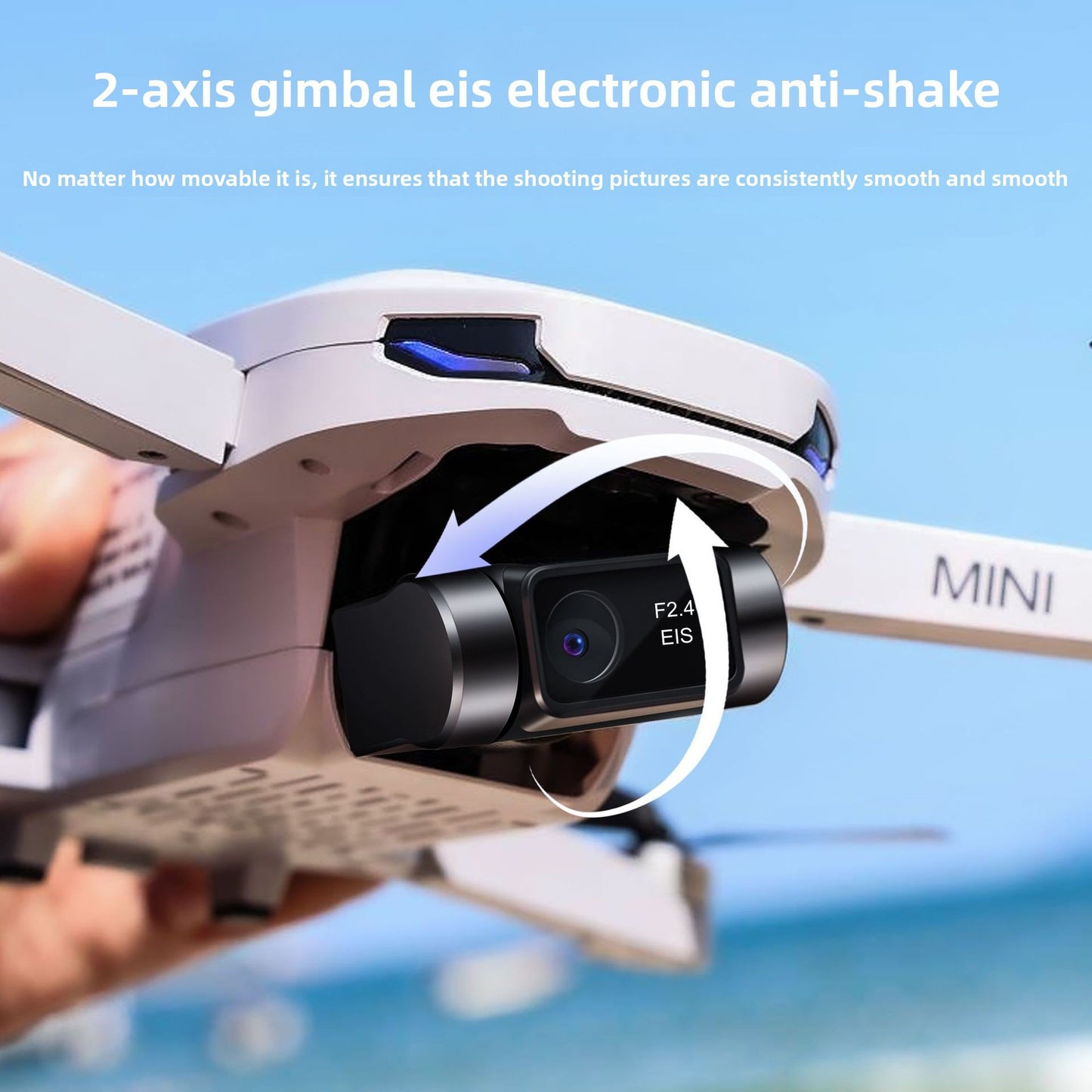 High-definition professional aerial photography drone