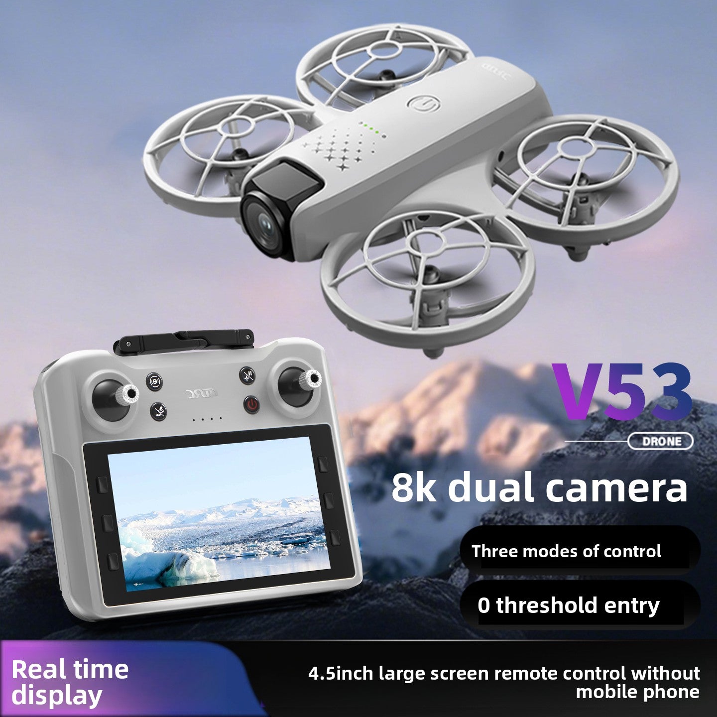 High-definition professional drone aerial photography