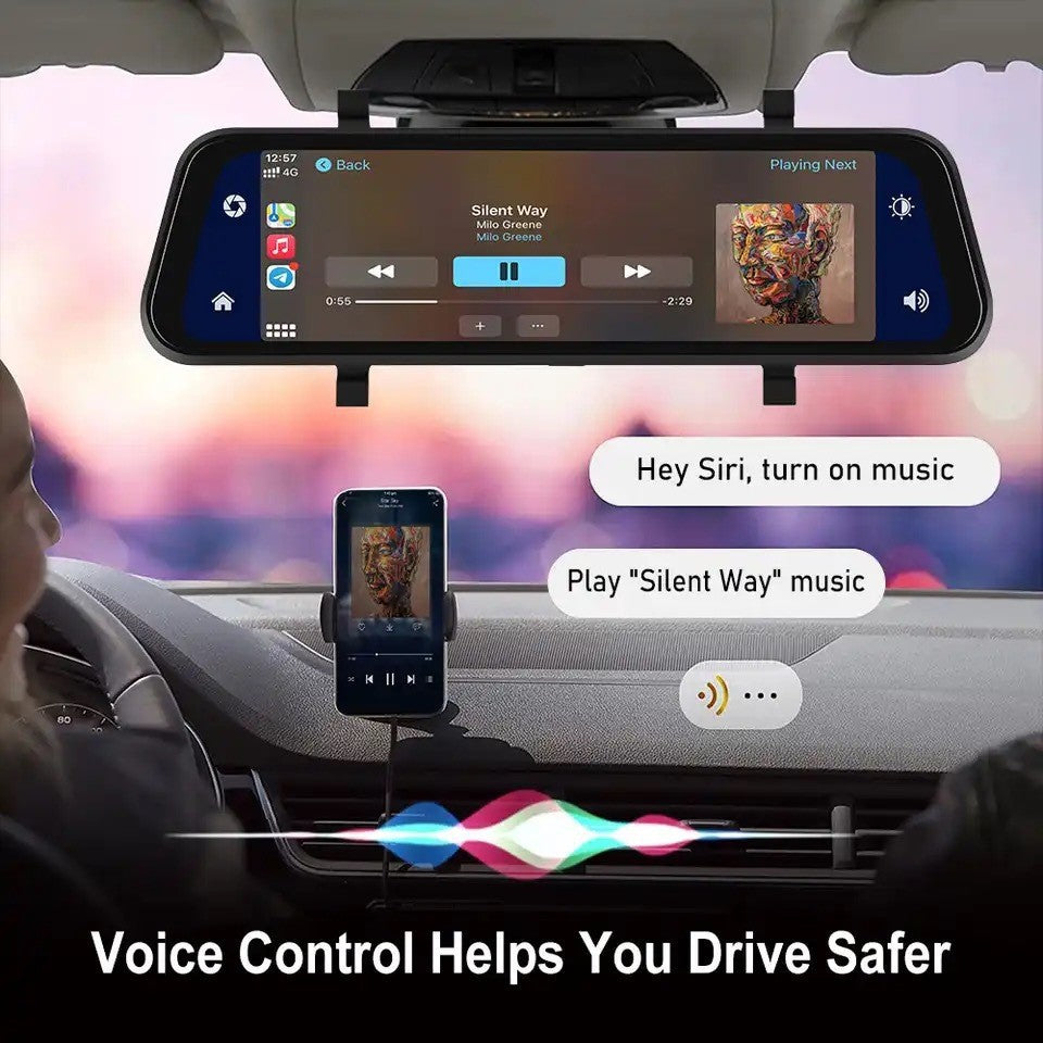 High-definition wireless car dash cam