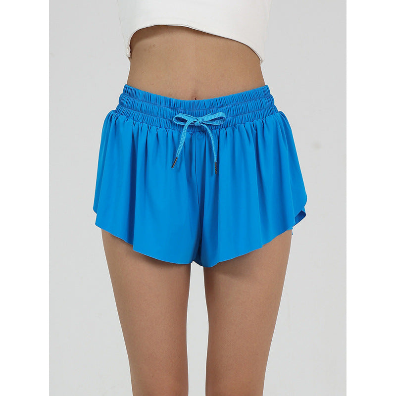 High Elastic Nylon Skin-friendly Pocket Tennis Skirt
