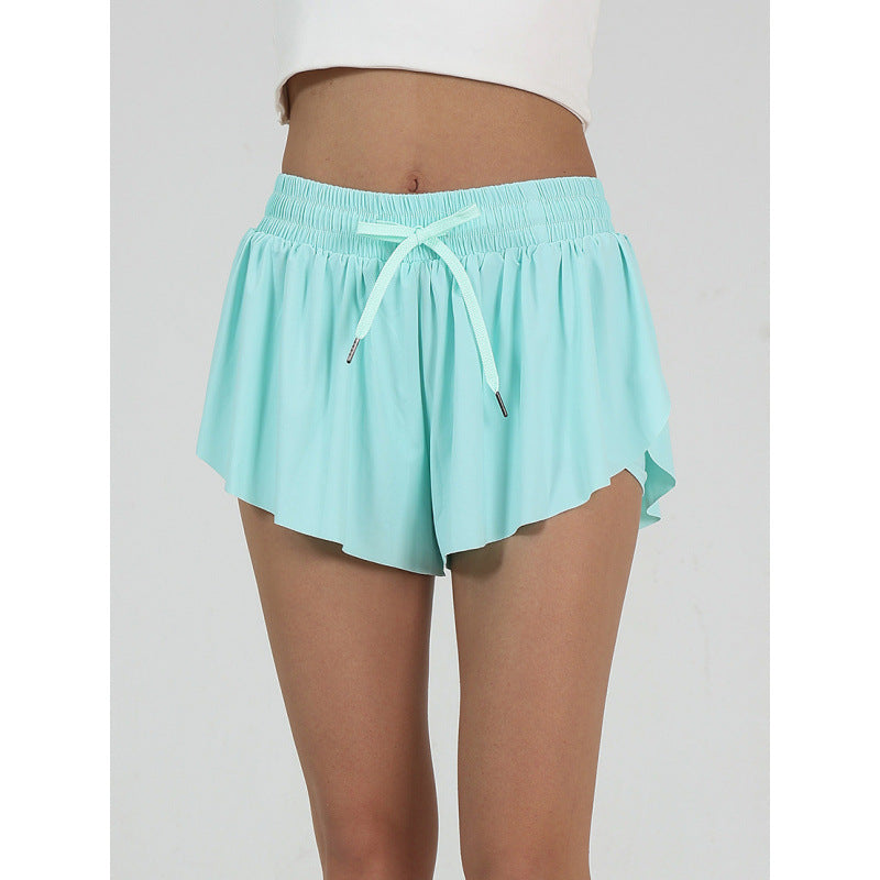 High Elastic Nylon Skin-friendly Pocket Tennis Skirt