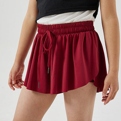 High Elastic Nylon Skin-friendly Pocket Tennis Skirt