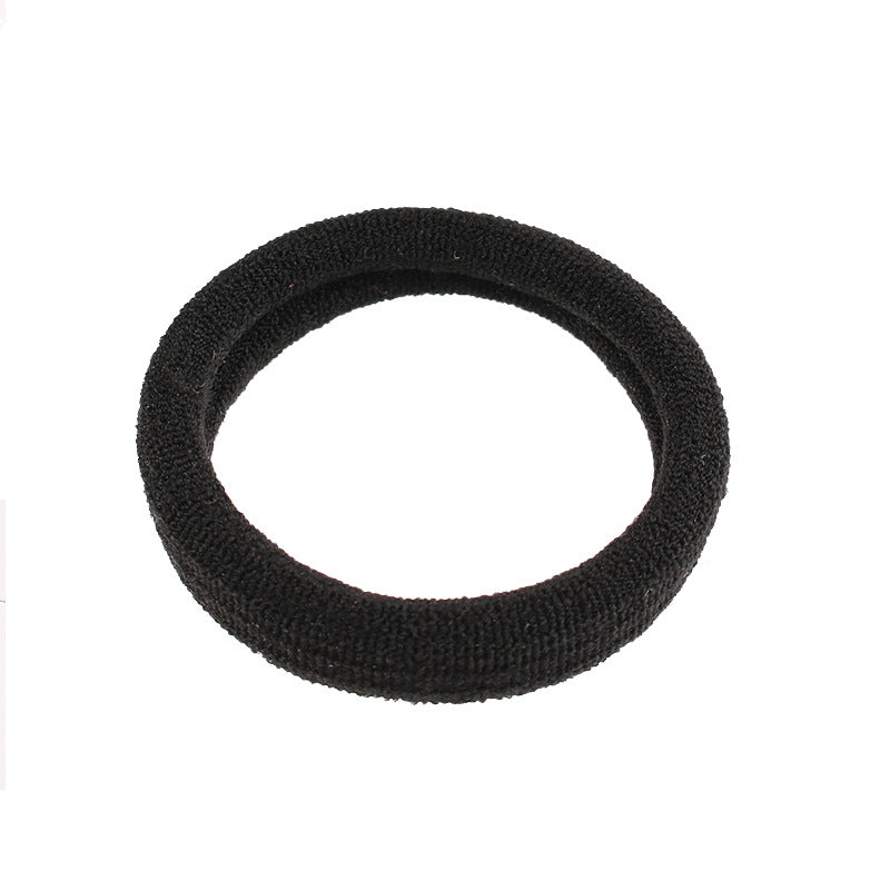 High Elastic Thick Payertail Black Hair Rope