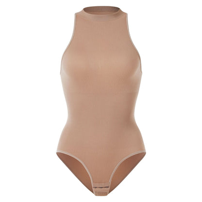 High Elastic Waist Shaping Bodysuit