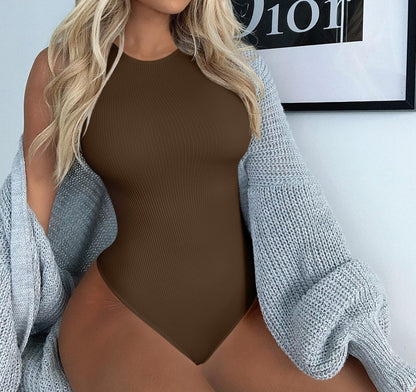 High Elastic Waist Shaping Bodysuit