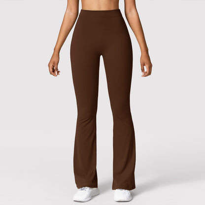 High Elastic Yoga Pants Quick Dry Breathable Flared Leggings