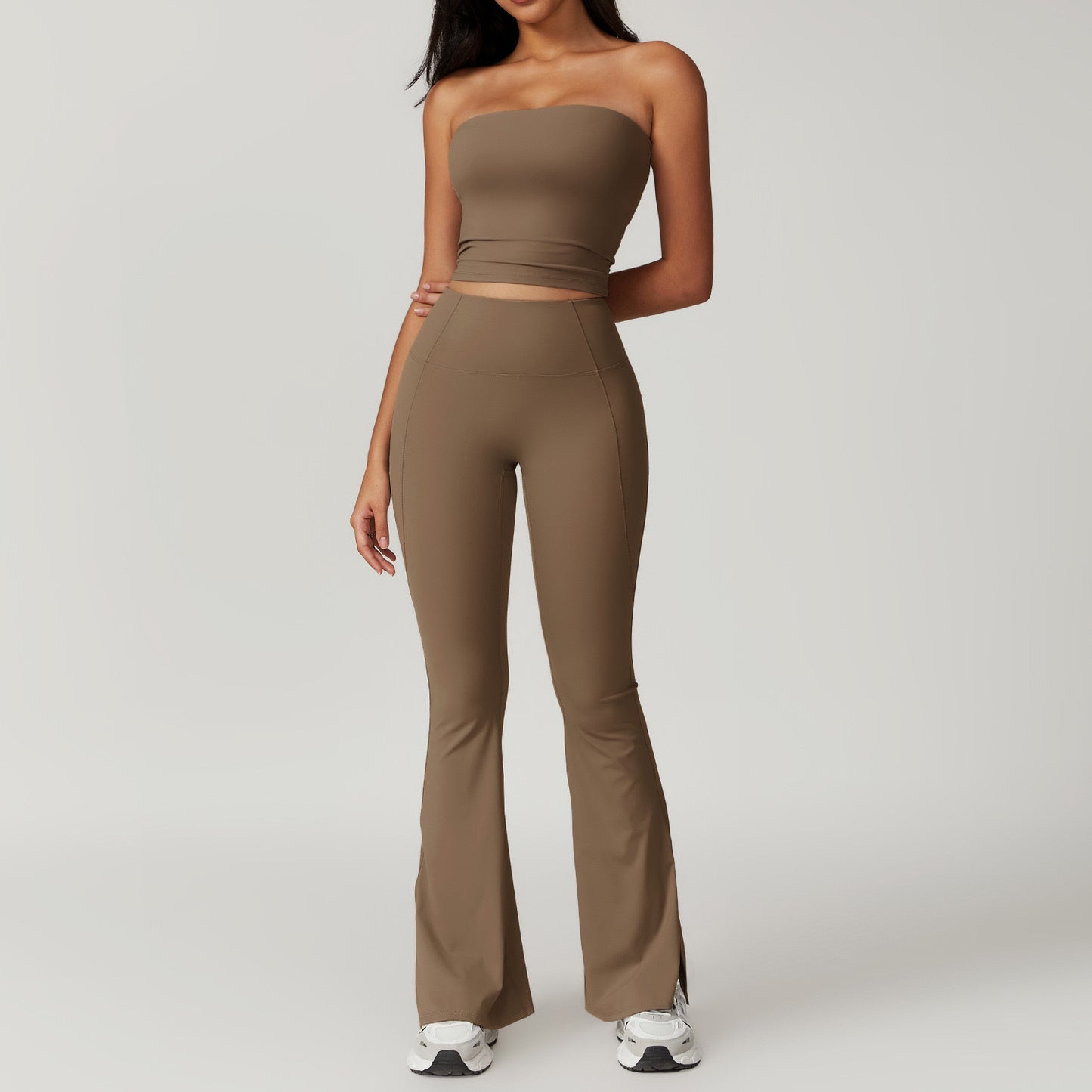 High Elastic Yoga Running Sports Suit Set