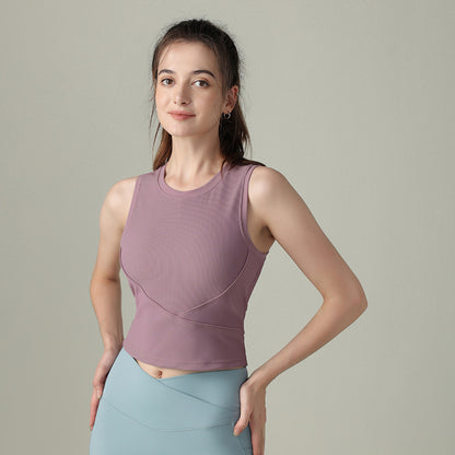 High Elastic Yoga Vest for Women