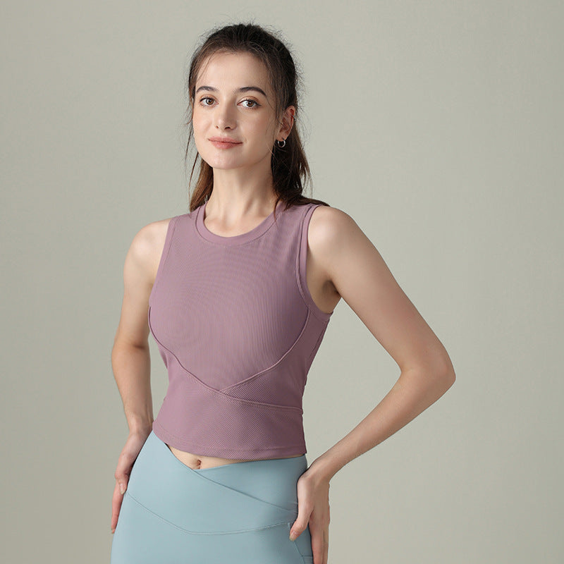 High Elastic Yoga Vest for Women