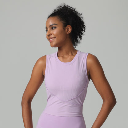 High Elastic Yoga Vest for Women