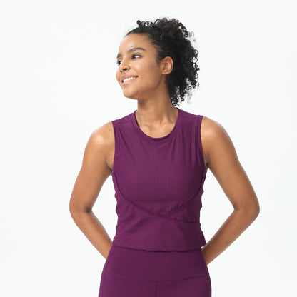 High Elastic Yoga Vest for Women