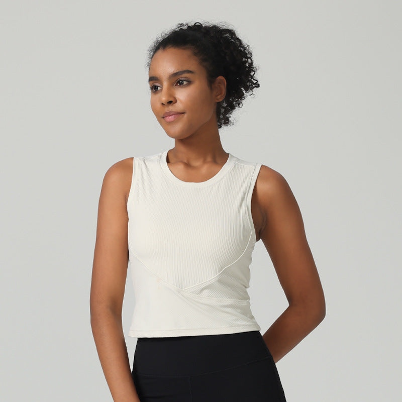 High Elastic Yoga Vest for Women