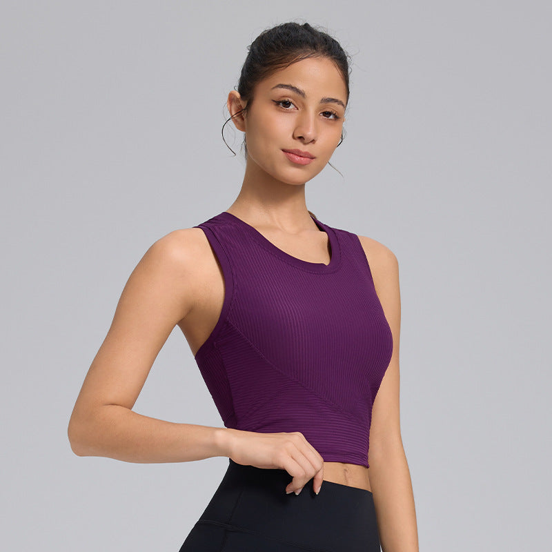 High Elastic Yoga Vest for Women