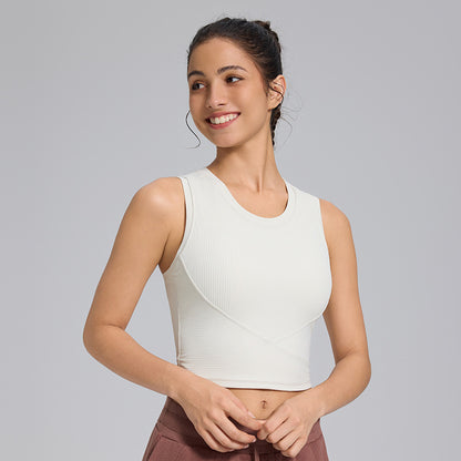 High Elastic Yoga Vest for Women