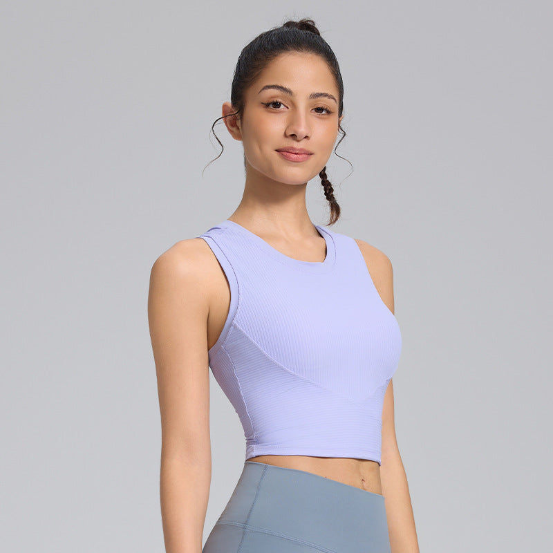 High Elastic Yoga Vest for Women