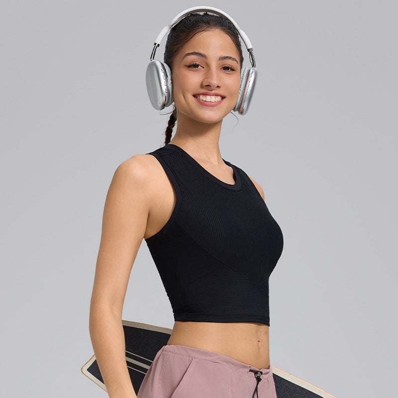 High Elastic Yoga Vest for Women