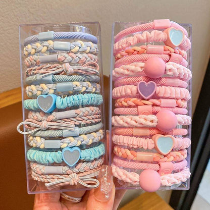 High elasticity colorful large loop children's elastic band