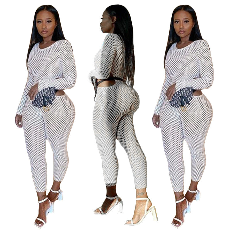 High elasticity one-piece pants