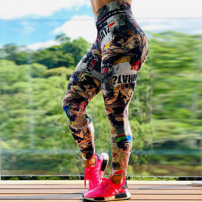 High-Elasticity Quick-Dry Yoga Running Tights